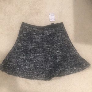 H&M Tweed Fluted Skirt- NWT